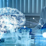 Science technology and artificial intelligence concept. Medical technology.