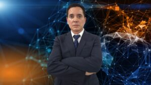 Presentación de Negocios Propuesta de Proyecto Digital Profesional Corporativa Azul y Naranja