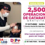 DIF COACALCO INVITA A LA ÚLTIMA JORNADA DE VALORACIÓN PARA CIRUGÍAS GRATUITAS DE CATARATAS