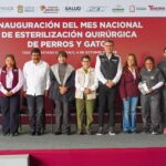 INAUGURA DELFINA GÓMEZ EN EDOMÉX EL MES NACIONAL DE ESTERILIZACIÓN QUIRÚRGICA DE PERROS Y GATOS